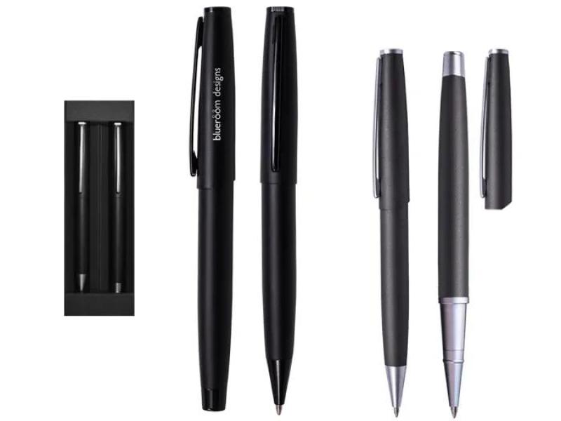  SET DE BOLIGRAFOS METAL TWAS A2538 NEGRO